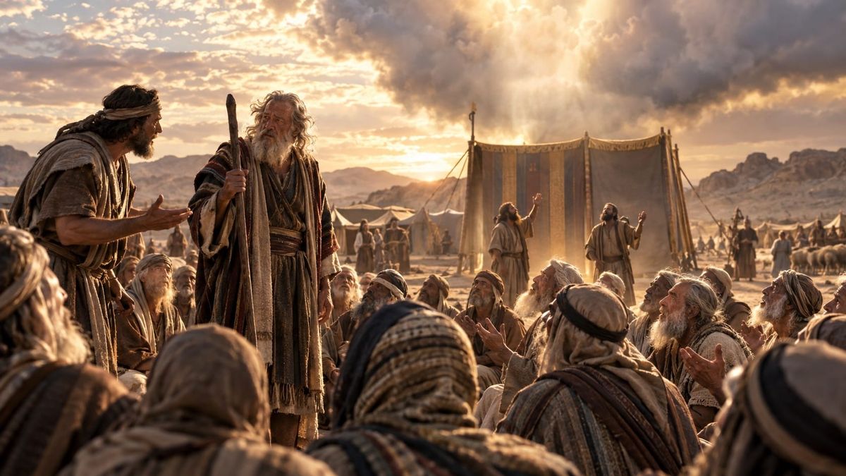 The Burden Is Too Heavy For Me: Wednesday of Spring Embertide 2026 (Numbers 11:16-17, 24-29)