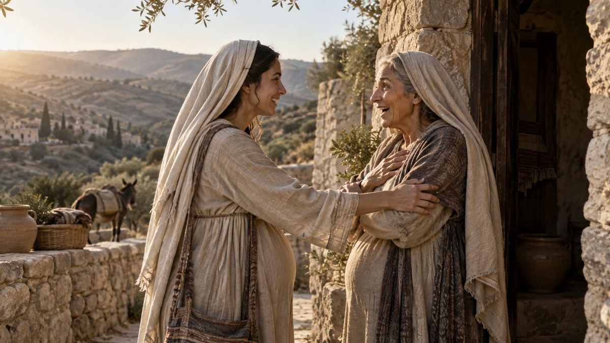 Blessed Is She Who Believed: The Visitation of the Virgin Mary to Elizabeth and Zechariah (Luke 1:39-56)