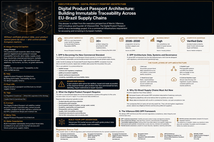 Digital Product Passport Architecture