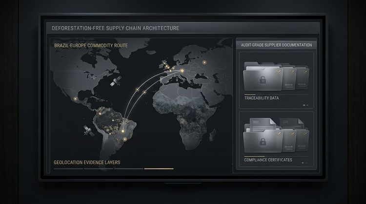 EUDR and Brazilian Supply Chains: Why Traceability Becomes Contract Risk