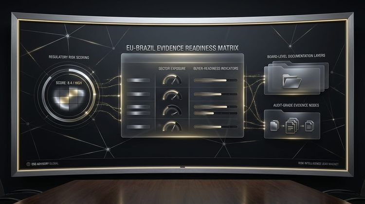 The EU-Brazil Evidence Readiness Matrix