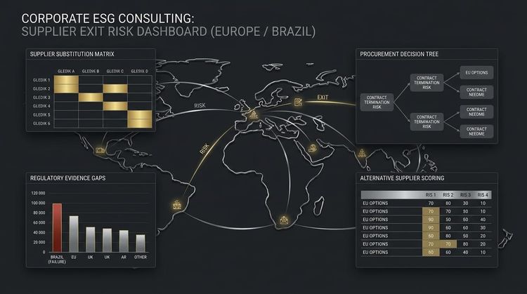 Supplier Exit Risk: Why European Buyers May Replace Brazilian Suppliers After Evidence Failure