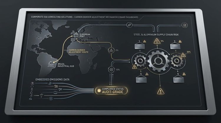 CBAM and Brazilian Exporters: Why Embedded Emissions Become Cash-Flow Risk