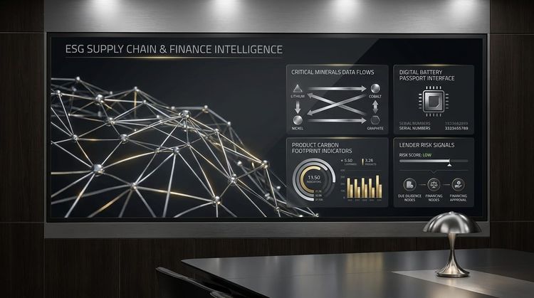 Battery Supply Chains: Where Traceability Becomes a Financing Signal