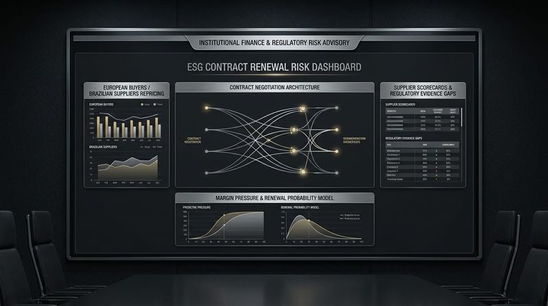 Contract Renewal Risk: Why European Buyers May Reprice Brazilian Suppliers Before Replacing Them