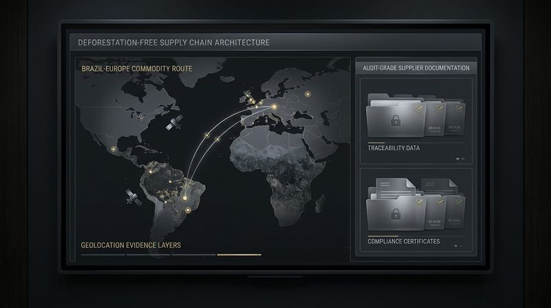 EUDR and Brazilian Supply Chains: Why Traceability Becomes Contract Risk