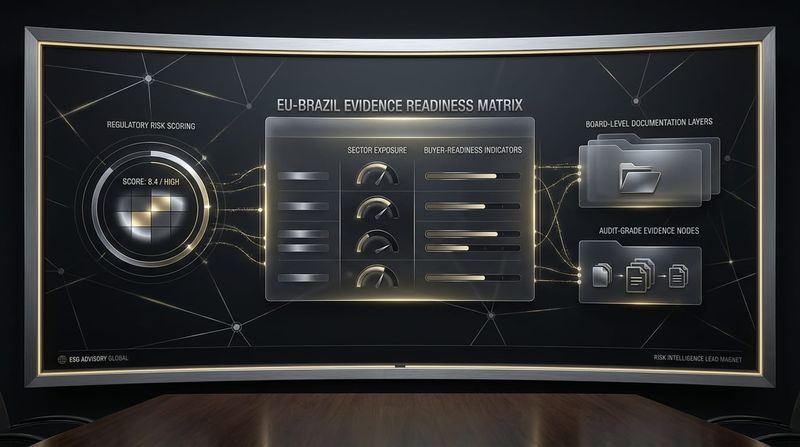 The EU-Brazil Evidence Readiness Matrix