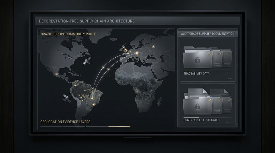 EUDR and Brazilian Supply Chains: Why Traceability Becomes Contract Risk