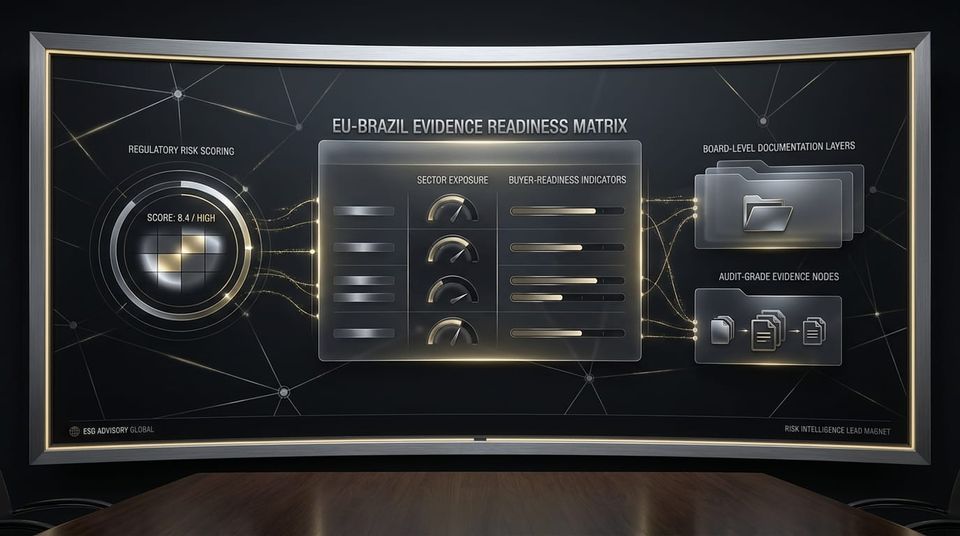 The EU-Brazil Evidence Readiness Matrix