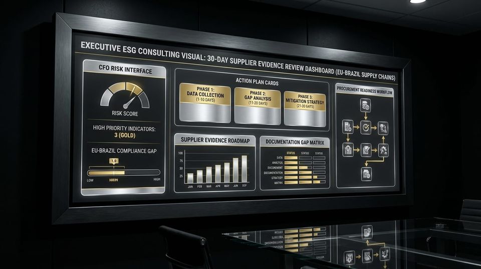 The 30-Day Supplier Evidence Review: What Brazilian Companies Should Fix First