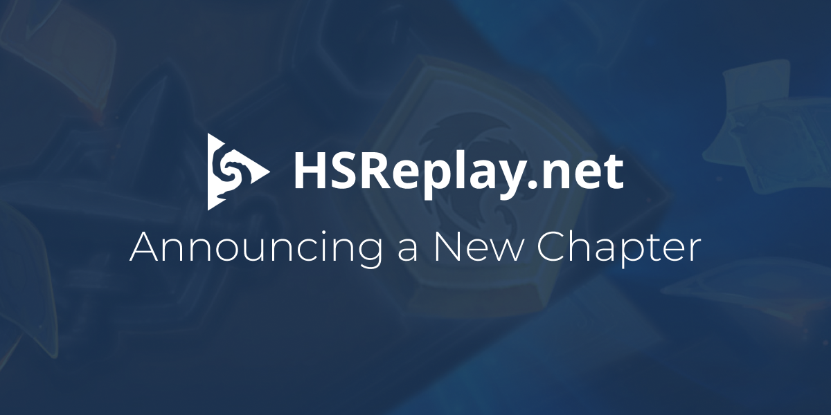 A New Chapter for HSReplay.net