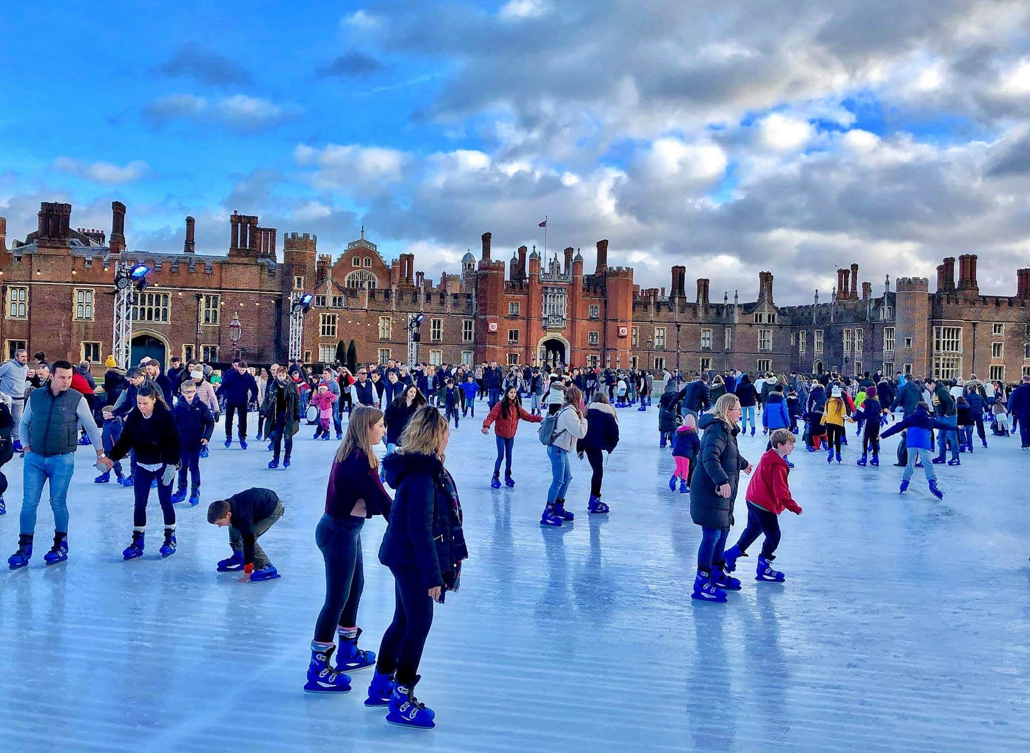 Skate at Hampton Court Palace's festive ice rink this Christmas
