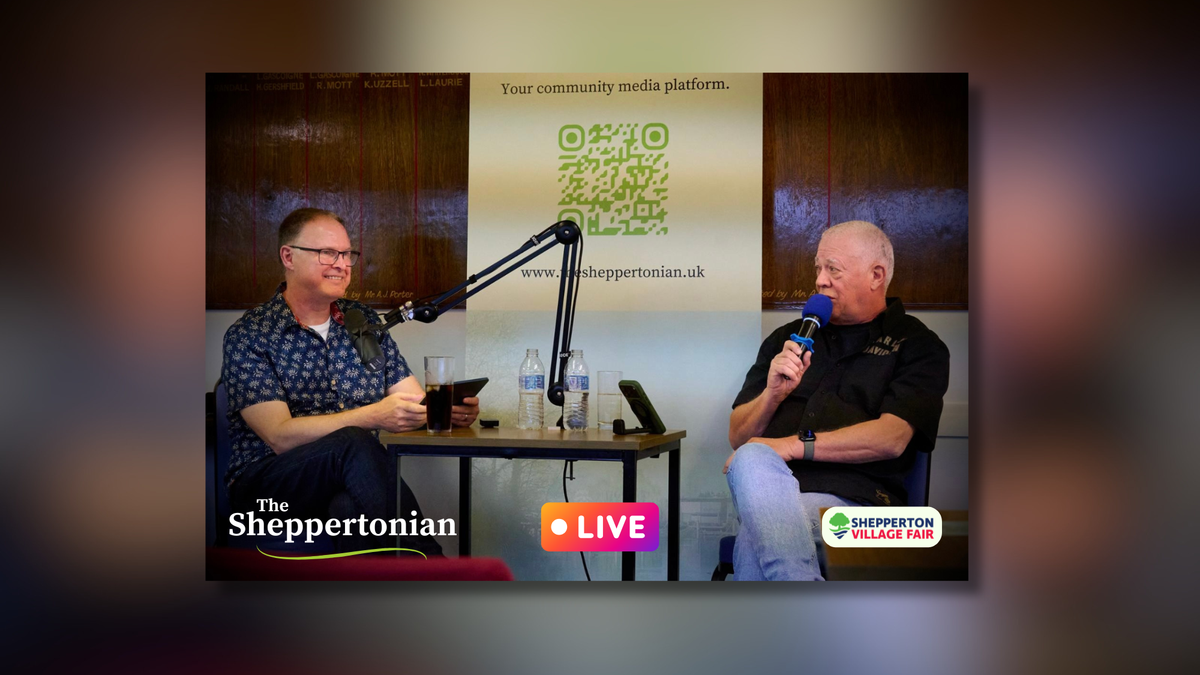 🎡 Dik Gregory talks Shepperton Village Fair at The Sheppertonian Live