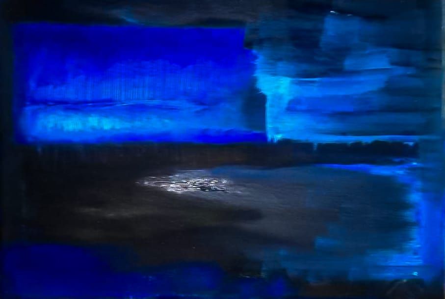 Untitled Blue Colorfield