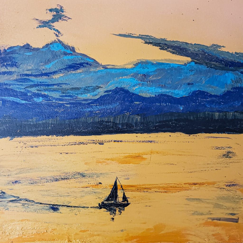 Study after Sam Horine's "Summer Solstice"