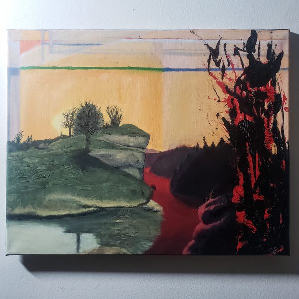 Quad I (Church, Diebenkorn, Ernst, Daubigny)