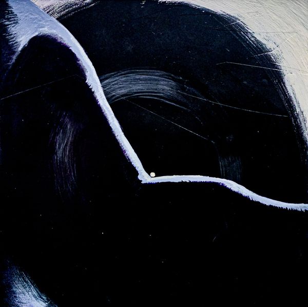 Study after Georgia O'Keeffe's "Black Abstraction" [1927]