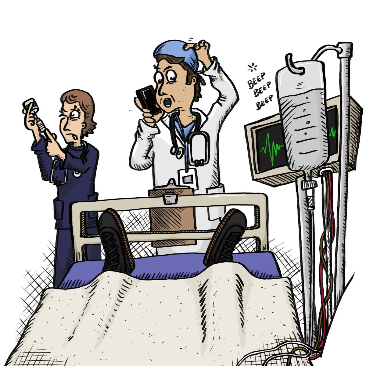 Puckered Lips & A Quivering Chest