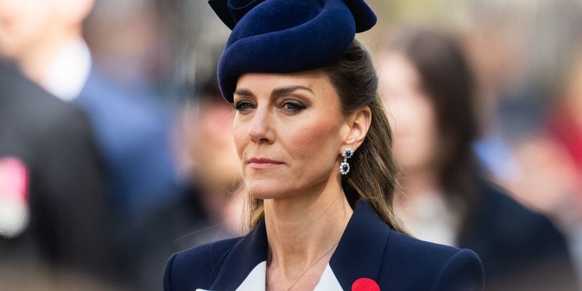 Princess Kate’s New Navy-Blue Dress Looks Made for a Royal