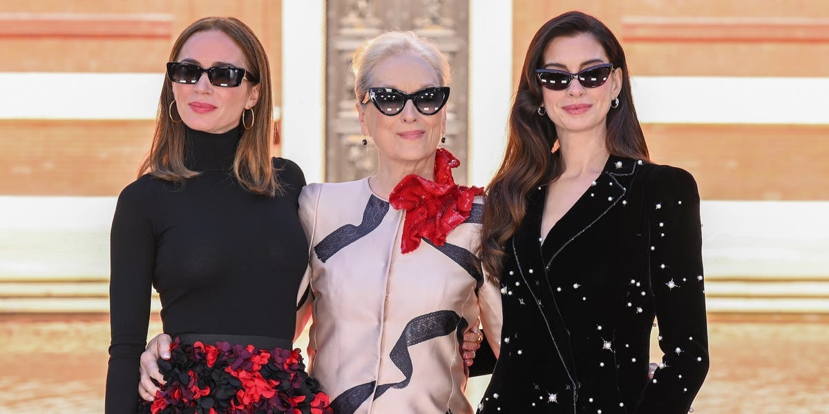 The <em>Devil Wears Prada 2</em> Ladies Look Like the Most Glamorous Girl Group in London