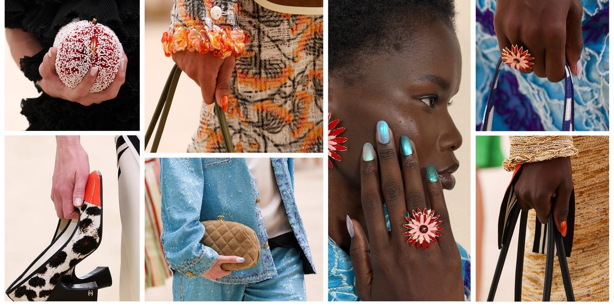 “Chanel Mermaid” Nails Are Summer’s Dreamiest Manicure Trend