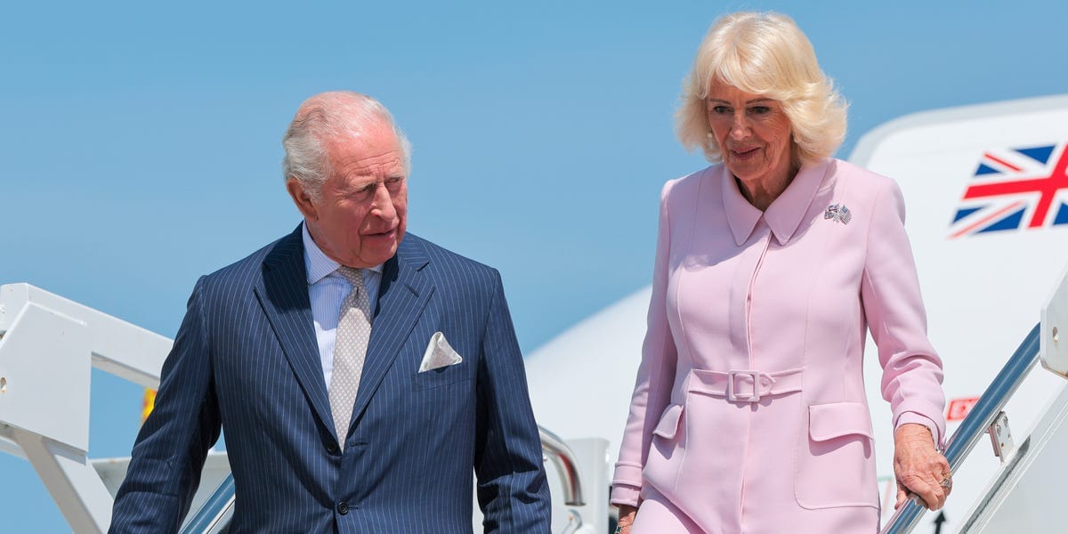 King Charles and Queen Camilla Arrive in Washington, D.C. for Their State Visit With Trump