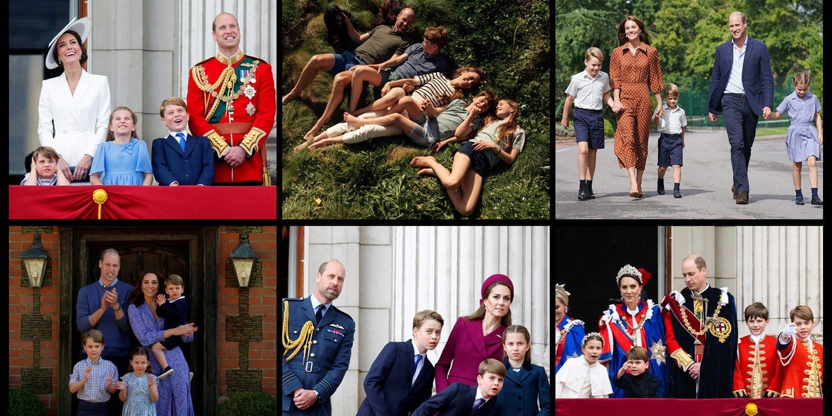 All the Best Photos of the Wales Family Over the Years