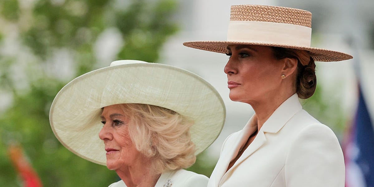 Melania Trump Is Committed to the Face-Shading Hat