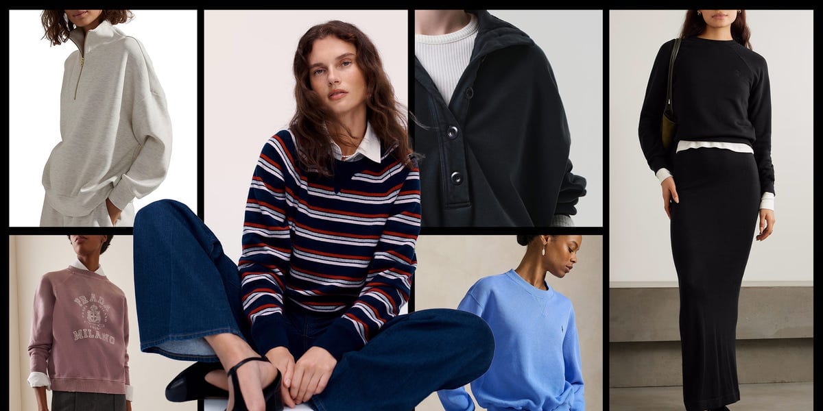 Sweatshirts Are Your Midseason Wardrobe's Secret Weapon