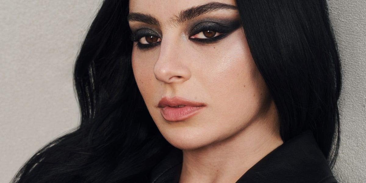Charli XCX Gets Her Makeup Perfect by Sleeping in It