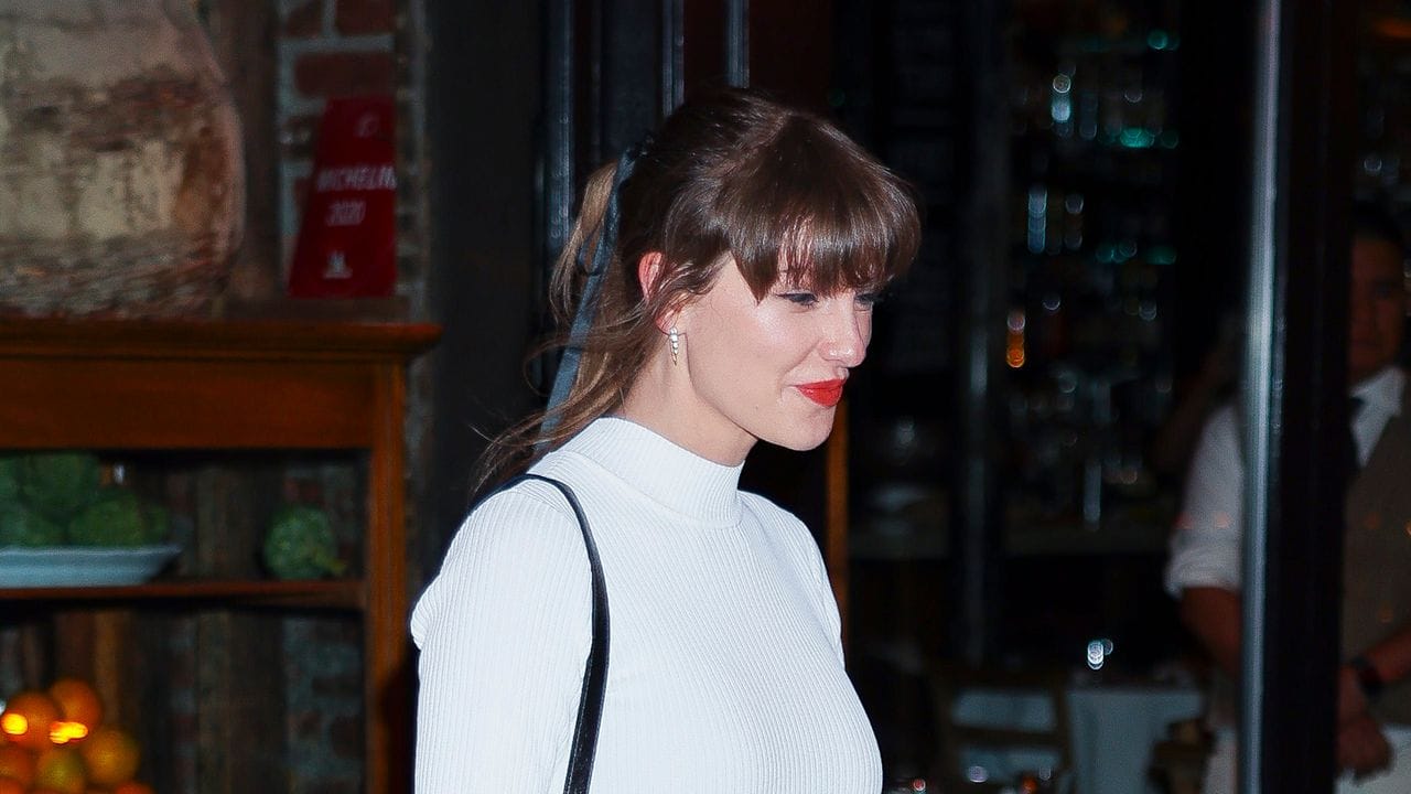 Taylor Swift Swaps Her Favorite LBD for a Bridal LWD