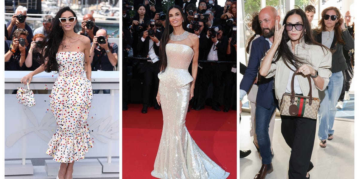 Demi Moore Kicks Off the 2026 Cannes Film Festival in Three Fabulous Looks