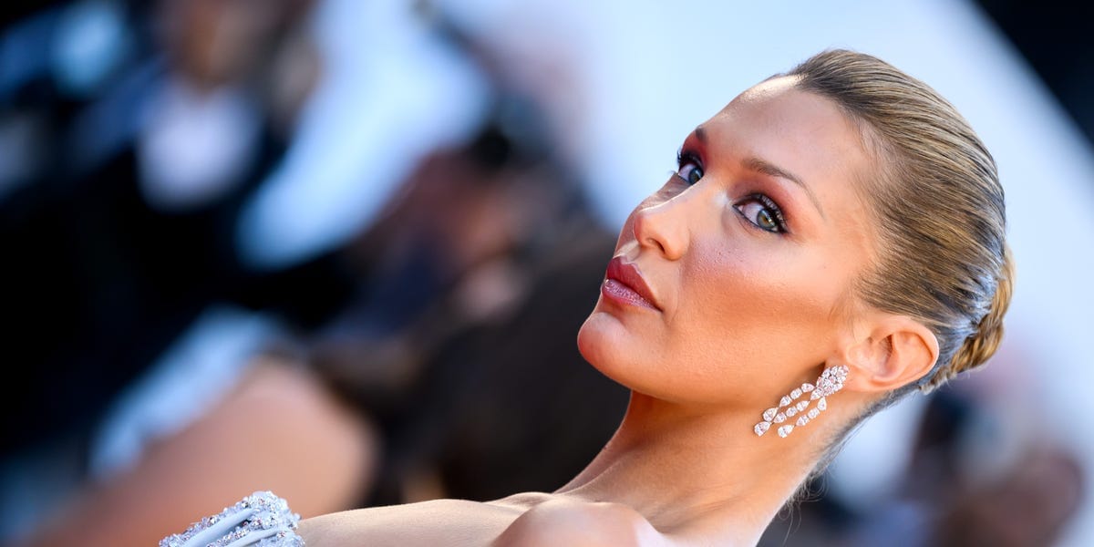 We Found Bella Hadid’s Exact Glossy Lip Combo From the 2026 Cannes Film Festival