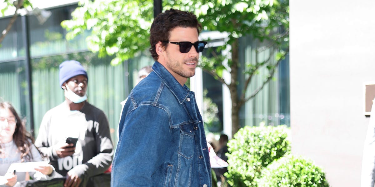 François Arnaud Trades the Hockey Uniform for a Denim One During a Trip to New York City
