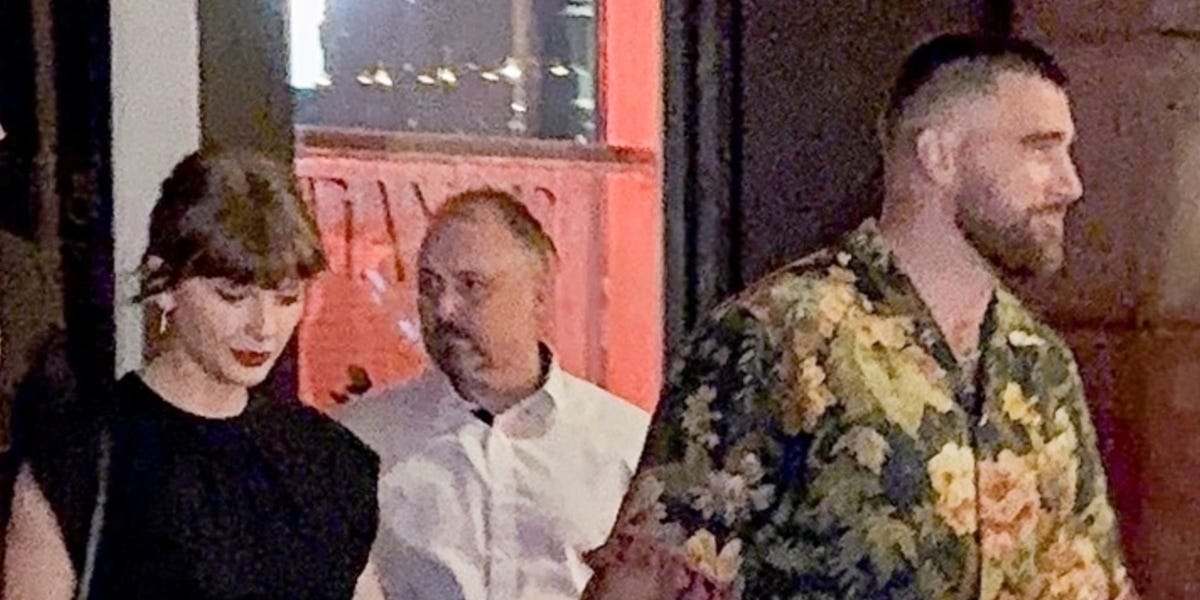 Taylor Swift Adds to Her Ever-Growing Collection of Little Black Dresses at Dinner With Travis Kelce