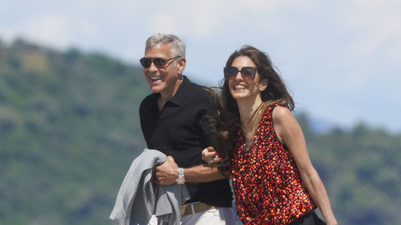 Amal Clooney Embraces Pucci Girl Summer To Celebrate George’s Birthday in Style