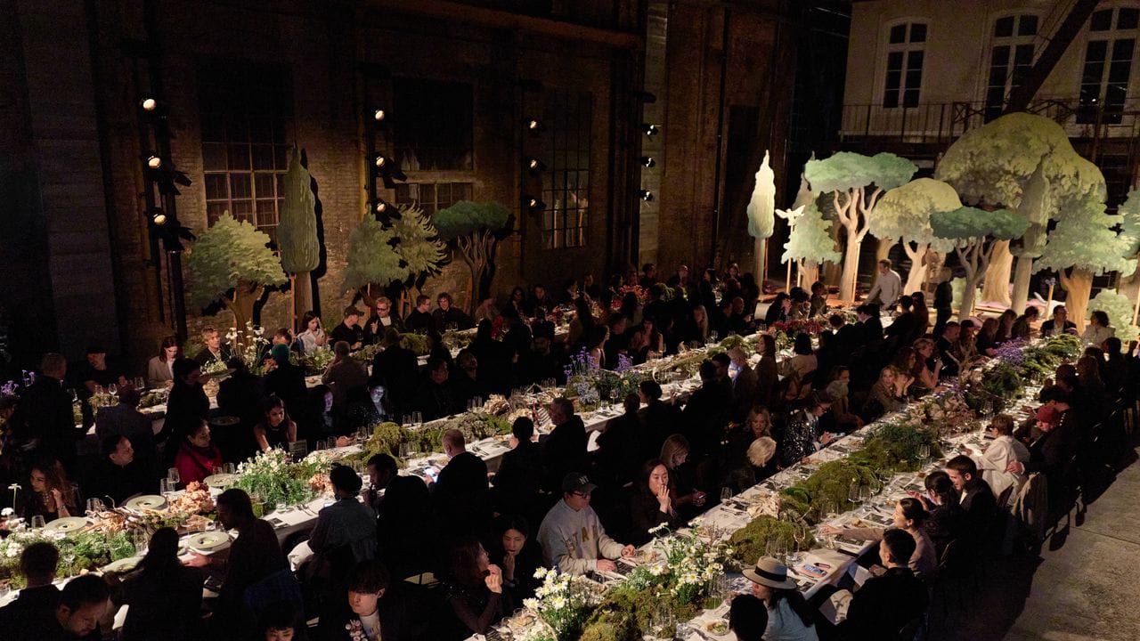 Golden Goose Unveiled The Forest For The Trees by Playlab Inc. with a Whimsical Dinner Party in Venice