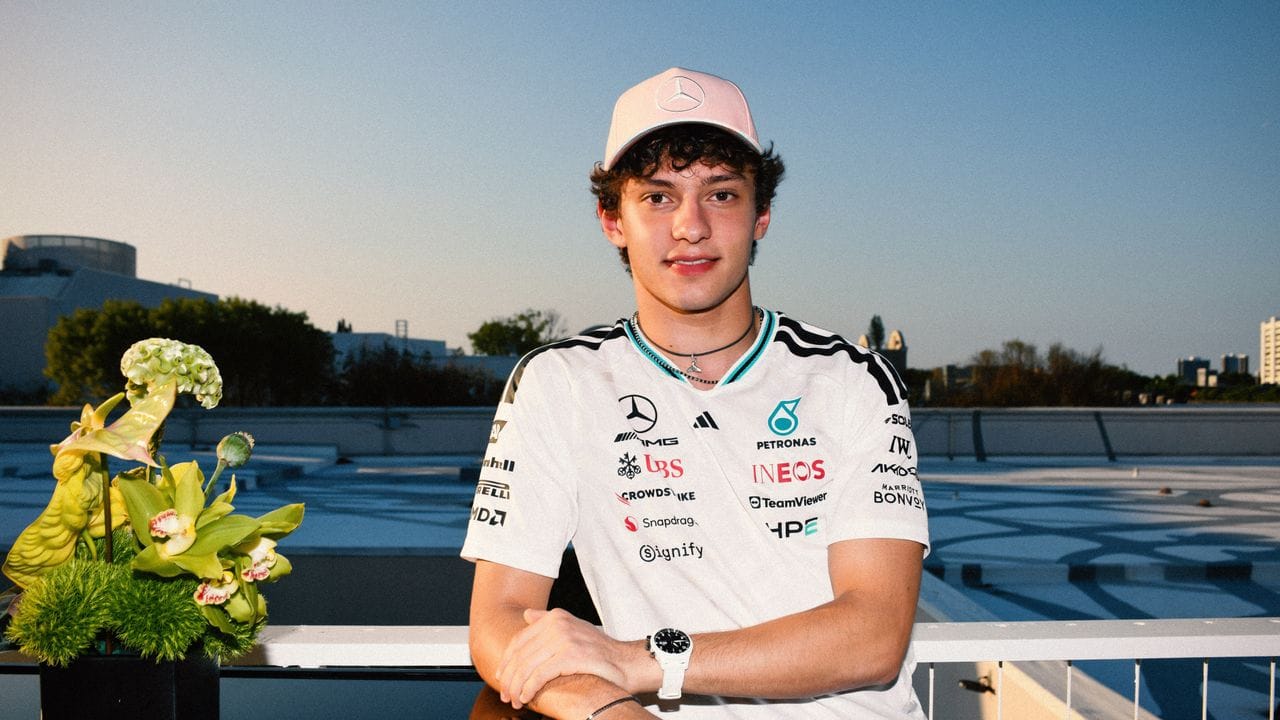 Checking In with Kimi Antonelli, Formula 1’s New Star, Before Sunday’s Race in Miami