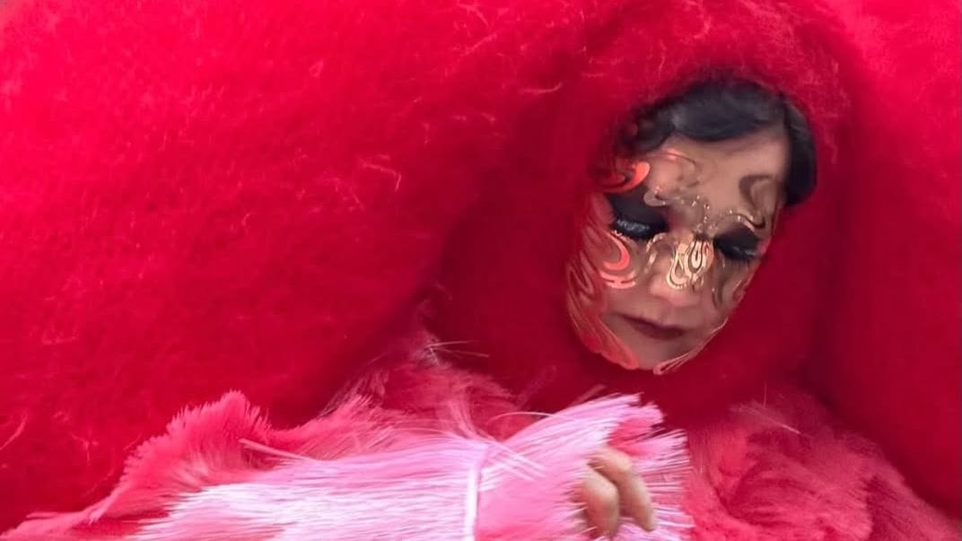 Björk Brings the Rave—and a Fiberglass Bottega Veneta Dress—to Venice Biennale