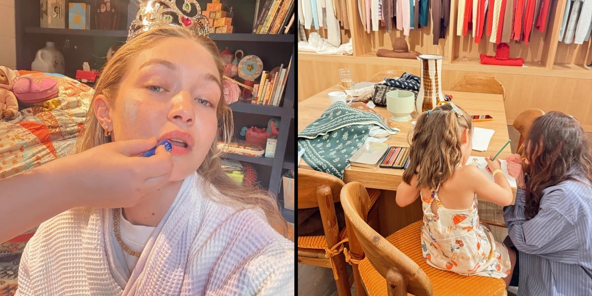 Gigi Hadid Shares a Rare Look at Life With Little Khai