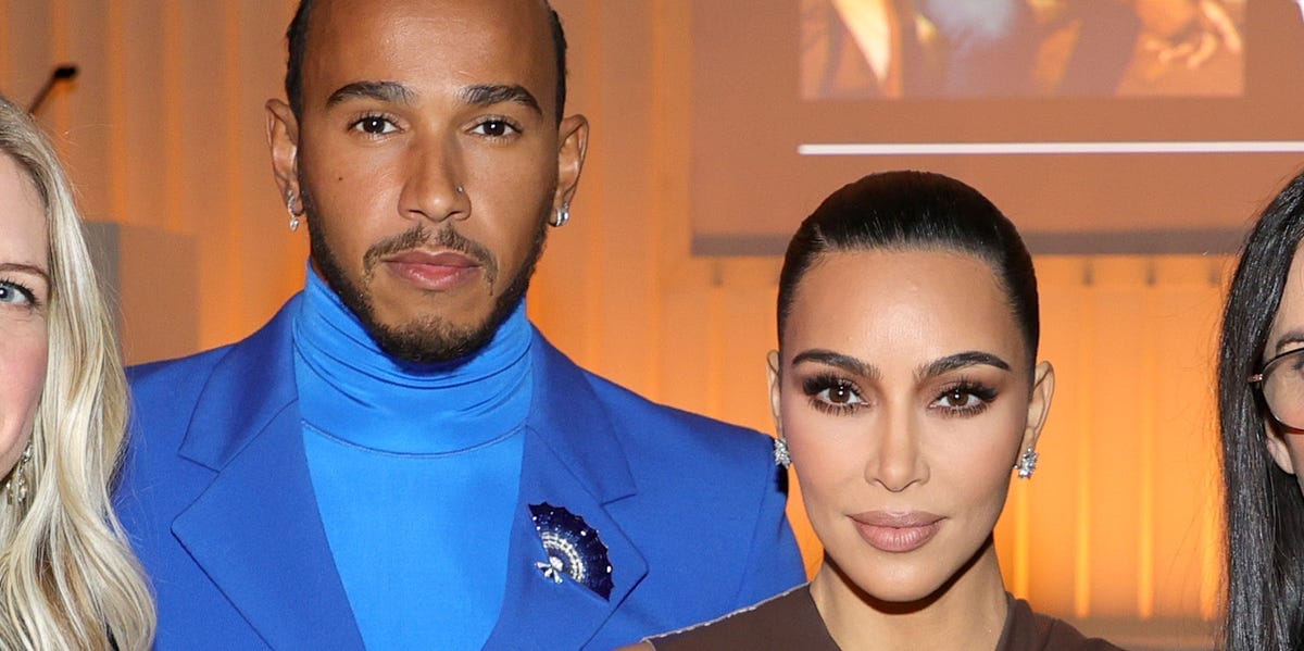 Kim Kardashian and Lewis Hamilton Reunite After the Met Gala