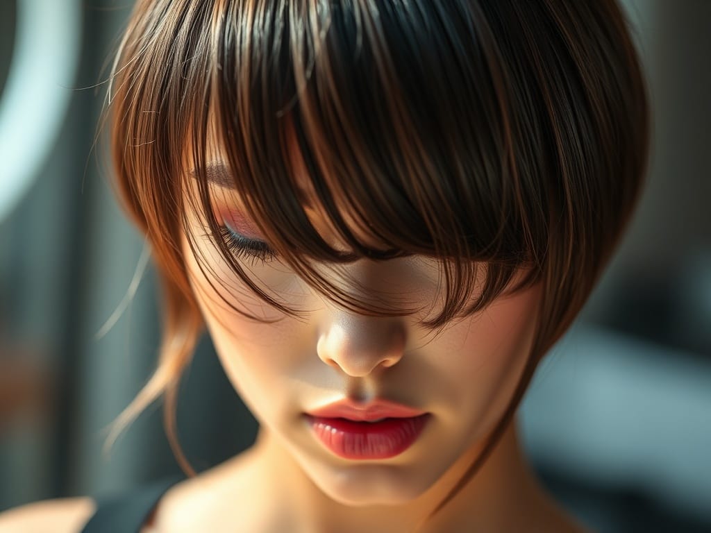 Did You Just Cut Curtain Bangs, But Now Can't Figure Out How To Style Them? Watch This!