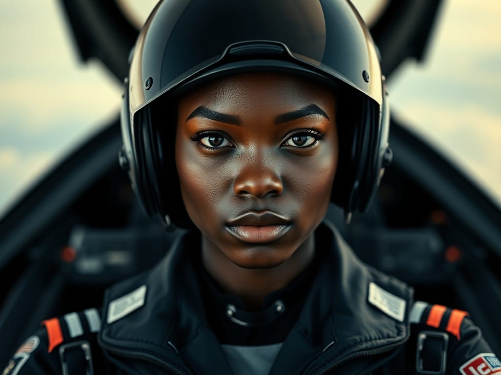 LTJG Madeline Swegle is the US Navy's First Black Female Fighter Pilot