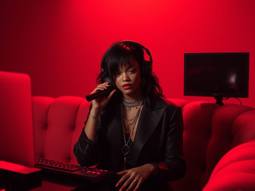 Rihanna Reveals She is  Always Work Work Work Work Working on New Music