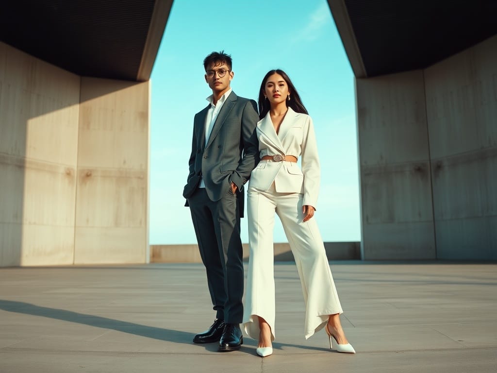 This Couple's Minimal Streetwear Style Is Giving Us Serious Vibes!