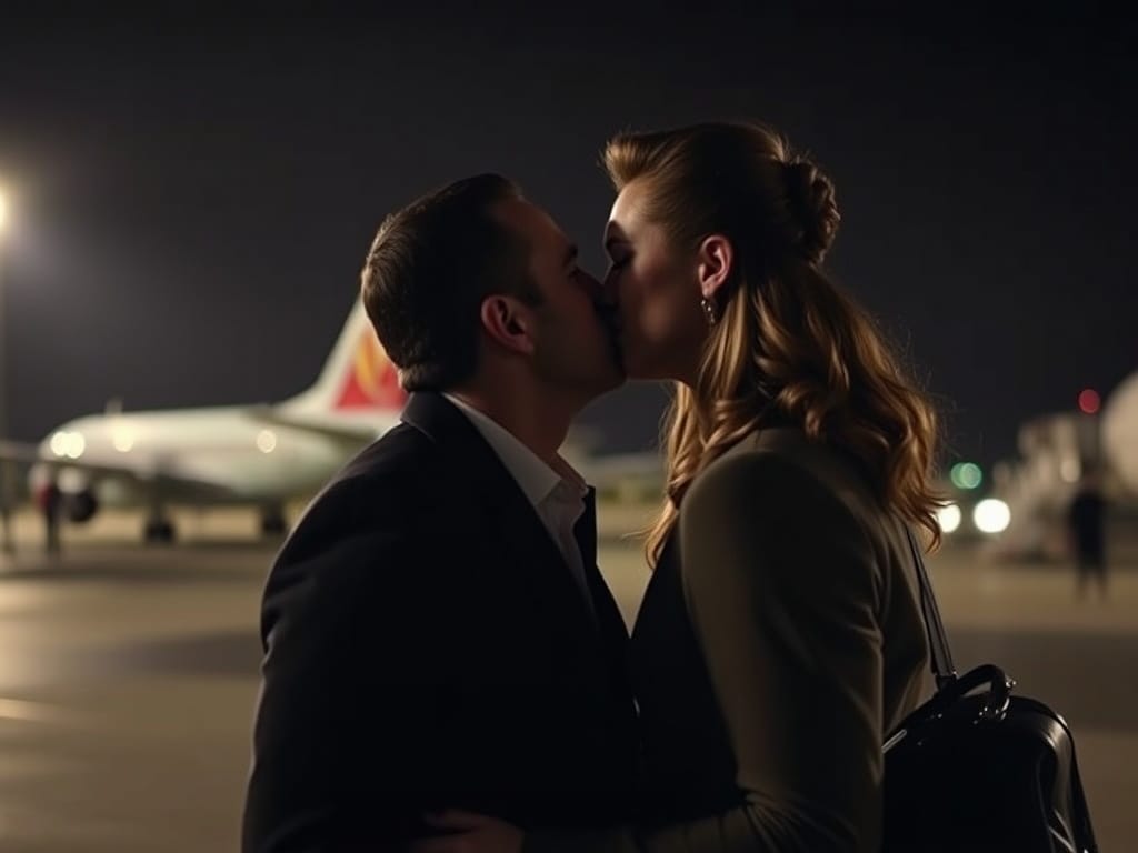 VIDEO: JLO And Ben Affleck Spotted Adorably Kissing On The Tarmac At The Airport