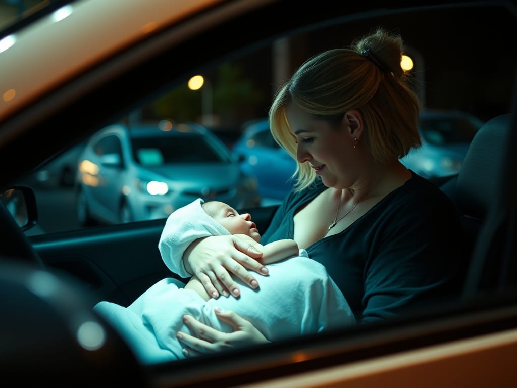 Video Shows Precious Moment a Florida Woman Gave Birth in a Parking Lot