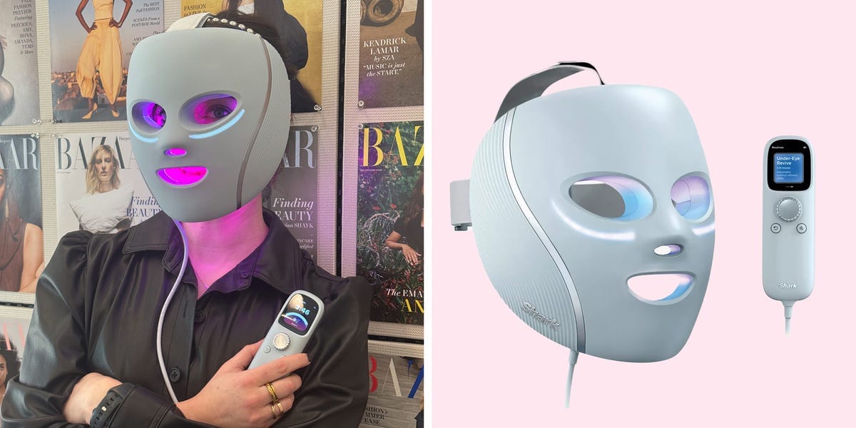 Is Shark's CryoGlow LED Face Mask Really Worth It?