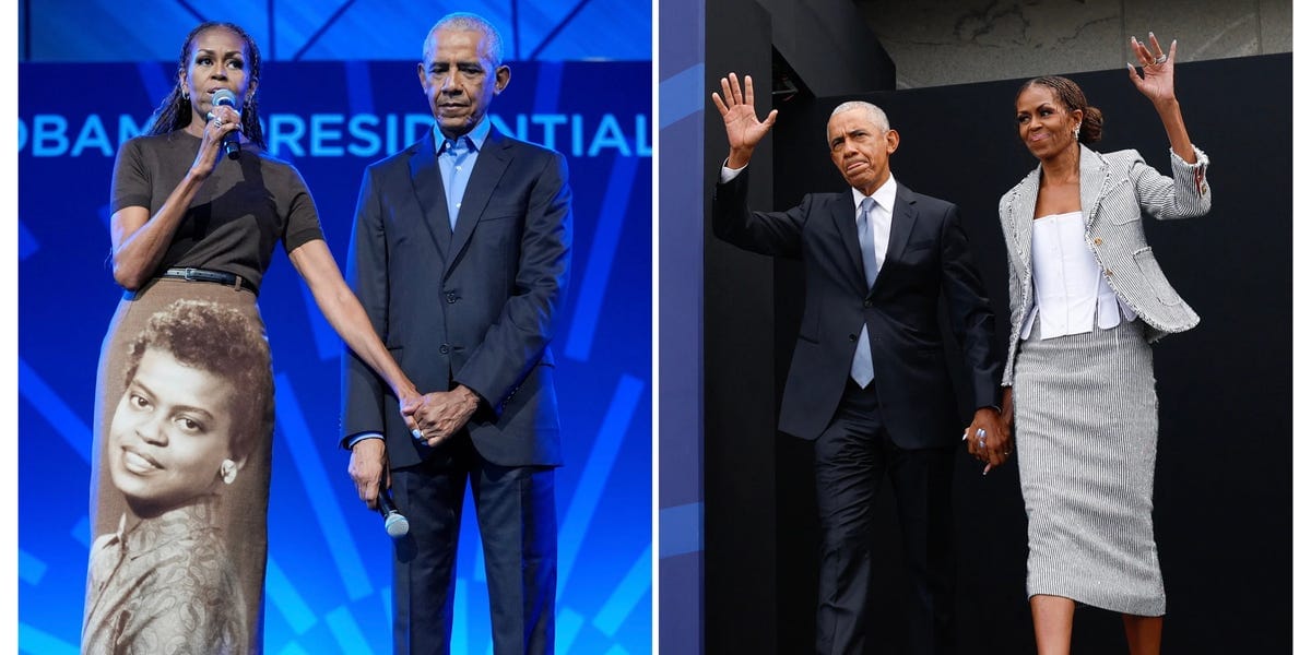 All of Michelle Obama’s Looks From the Opening of the Obama Presidential Center