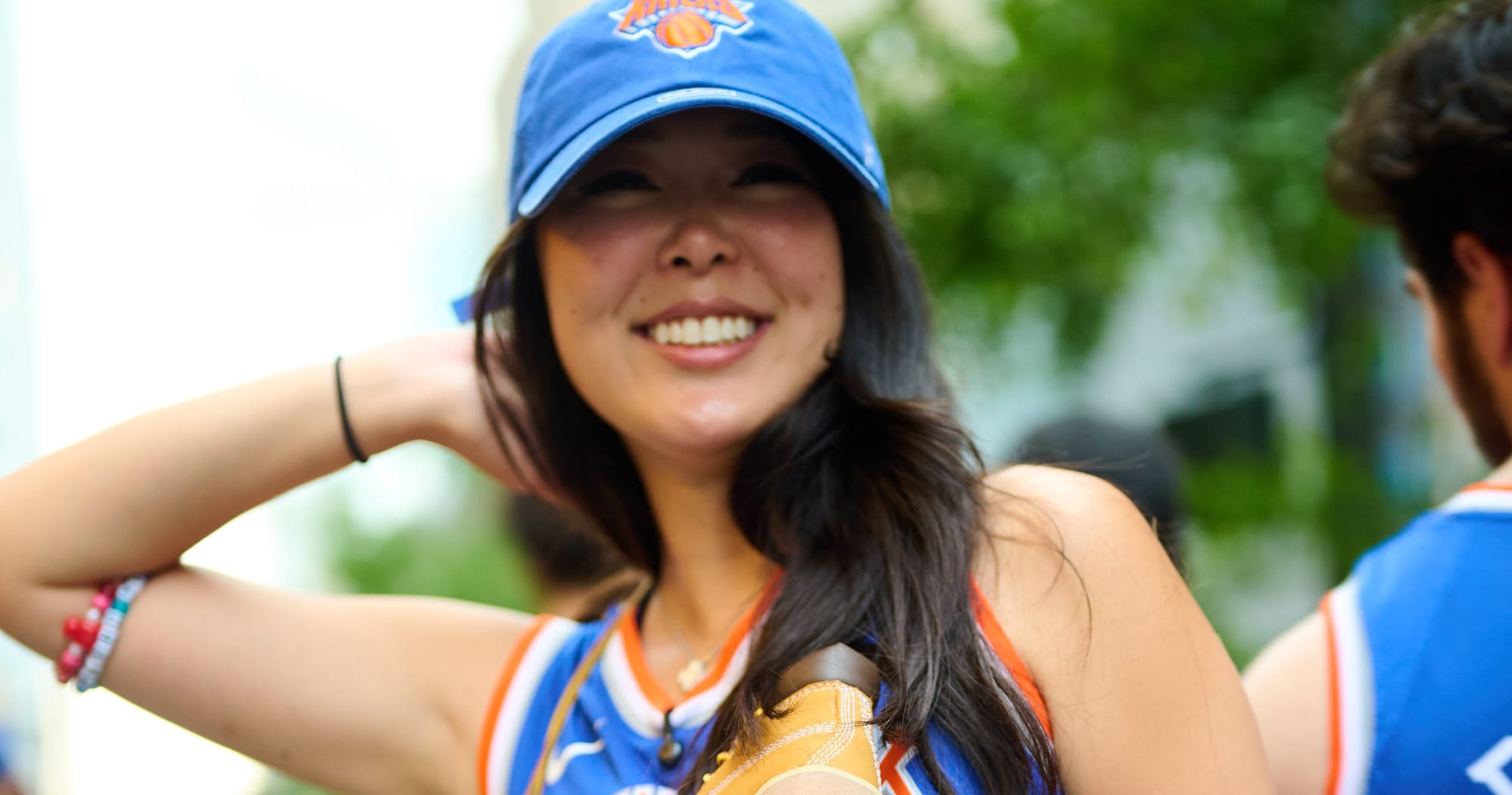 The Orange-And-Blue Style Playbook: How Knicks Fans Are Serving Flawless Looks